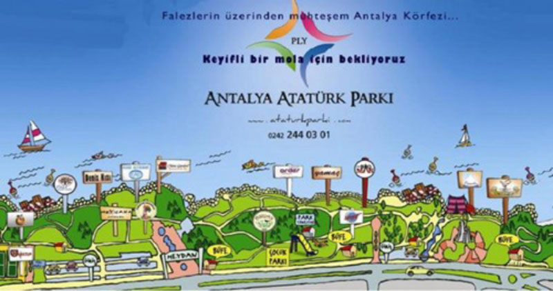 رحلة حديقة أتاتورك انطاليا - Ataturk Park Antalya Tour