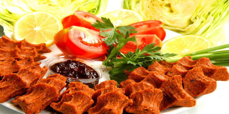 اطباق مدينة بورصا التركية الشهيرة 